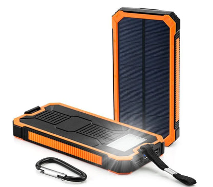 Waterproof Solar Charging 10000mAh Battery Backup