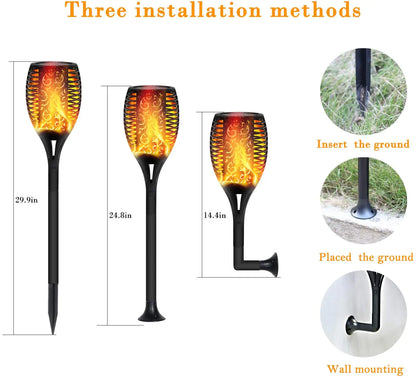 Linterna solar LED Olympia en paquete de 2