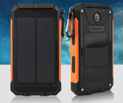 Wasserdichte Solar-Powerbank