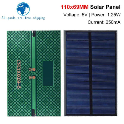 Solar Panel 5V 250MA 1.25W