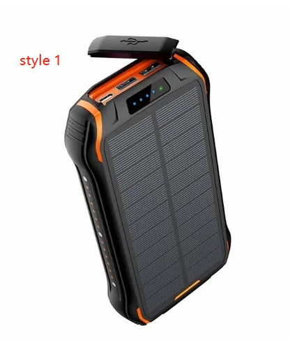 Wireless Solar Power Bank Charger for Mobile Phones