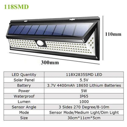 LED Solar Lampe