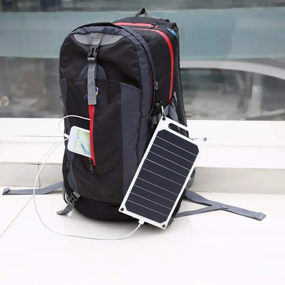 Solar Panel Slim & Light USB Charger