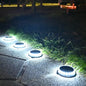 4-Pack Solar Ground Lights