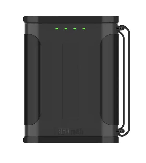 Merpower 96,000mAh Portable Power Bank with USB-C PD 60W & Solar Charging for Camping and Vehicle Pumps