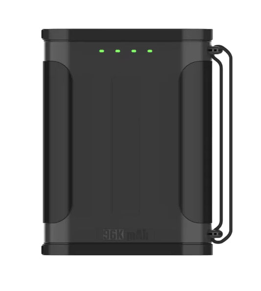 Merpower 96,000mAh Portable Power Bank with USB-C PD 60W & Solar Charging for Camping and Vehicle Pumps