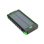 Tragbare, solarbetriebene Powerbank mit Schnellladefunktion