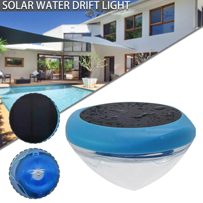 Lámpara LED solar RGB para exteriores, para jardín, estanque, piscina, flotante, resistente al agua