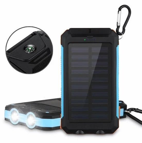 Wasserdichte Solar-Powerbank