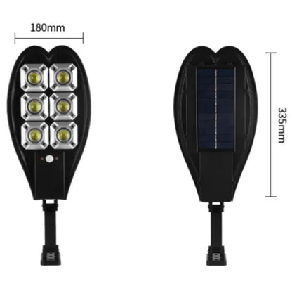 Remote Control Solar Yard Light - Human Sensing LED Street Lamp