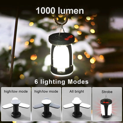 High Power Solar LED Camping Lantern