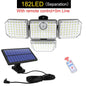 Luz LED de seguridad solar ajustable