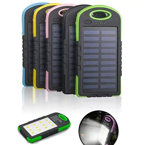 PowerGLO Eco Friendly Solar Charger With 12 Bright LED Lamps