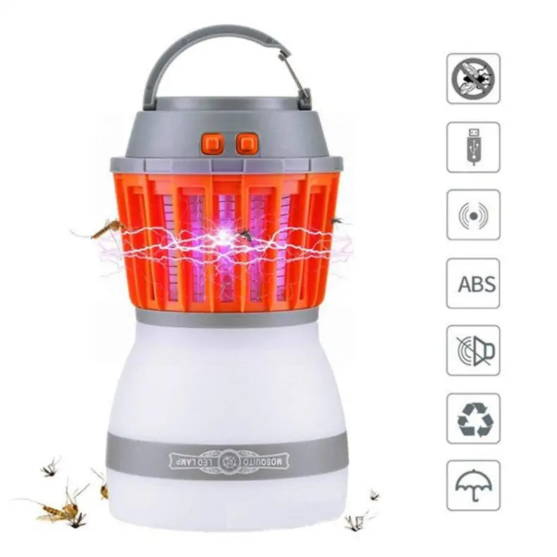 Lámpara LED solar para matar mosquitos