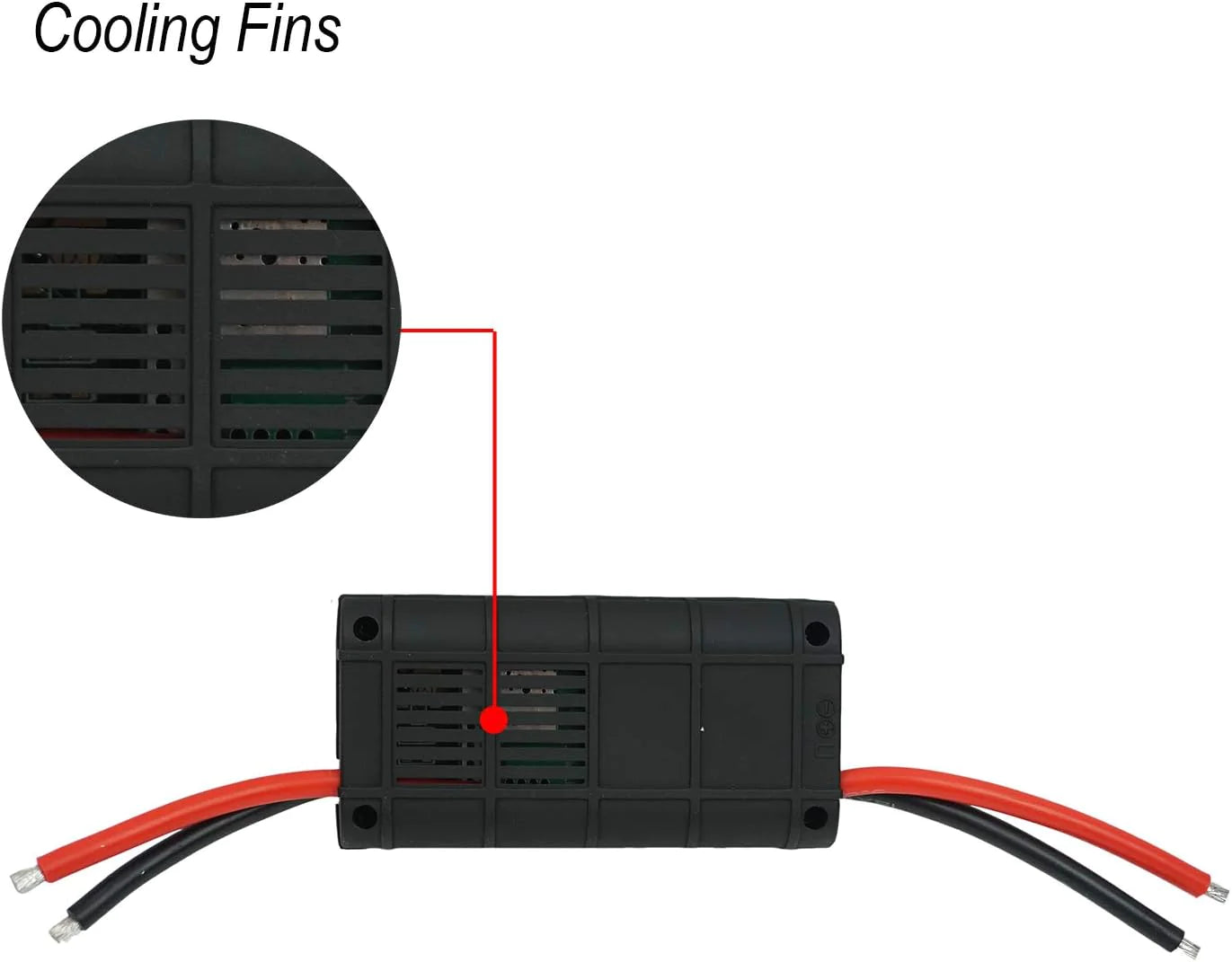 Analizador de voltímetro y amperímetro LCD con monitor digital de 200 A CC para batería RC y energía solar